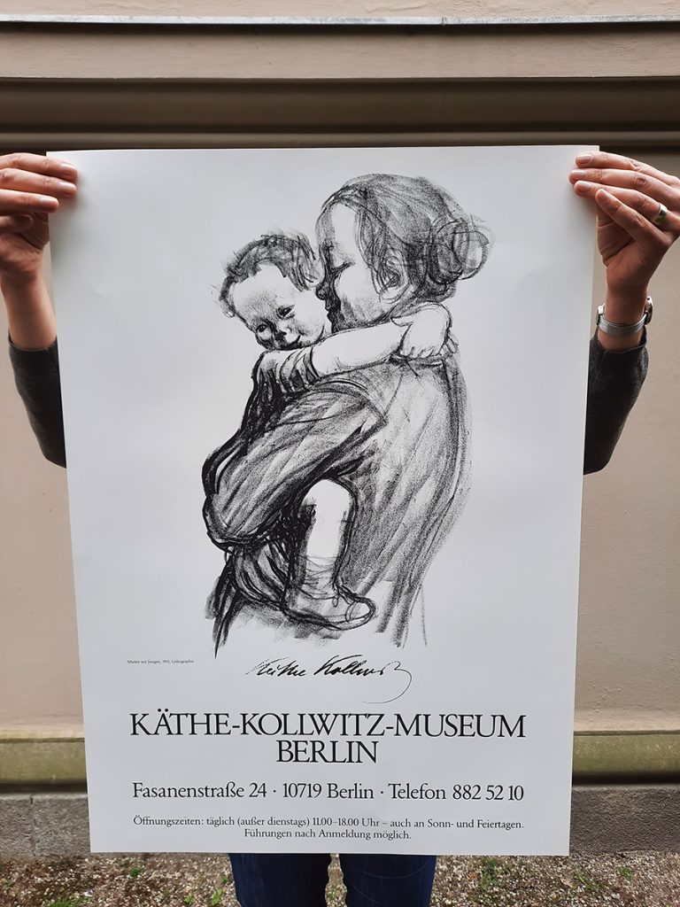 Poster Mutter mit Jungen / Mother with boy
