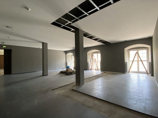 Innenbereich_zukünftig Museumspädagogik und Bibliothek