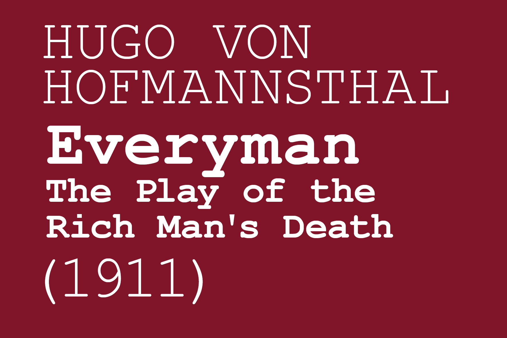 Hofmannsthal_Erveryman