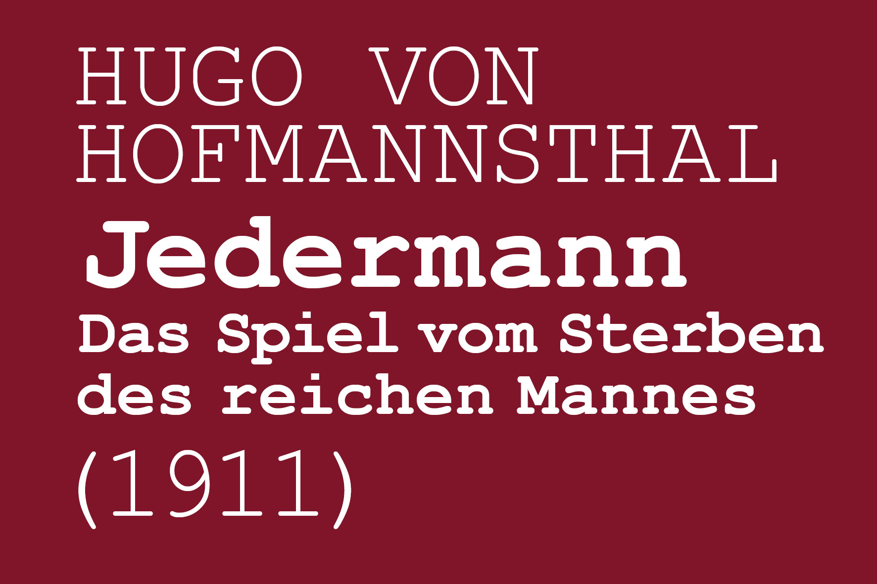Hofmannsthal_Jedermann