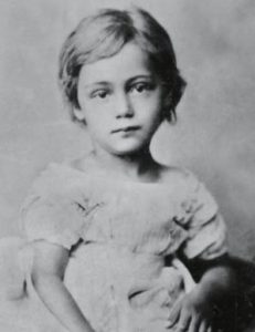 Käthe Schmidt als Kind