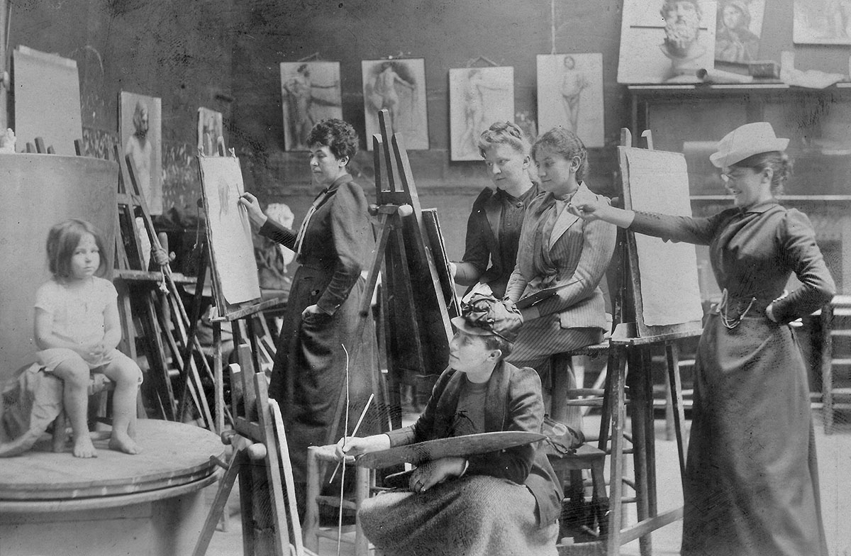 Académie Colarossi, um 1896